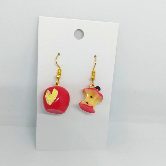 Hand Crafted Jewelry - Apple earrings